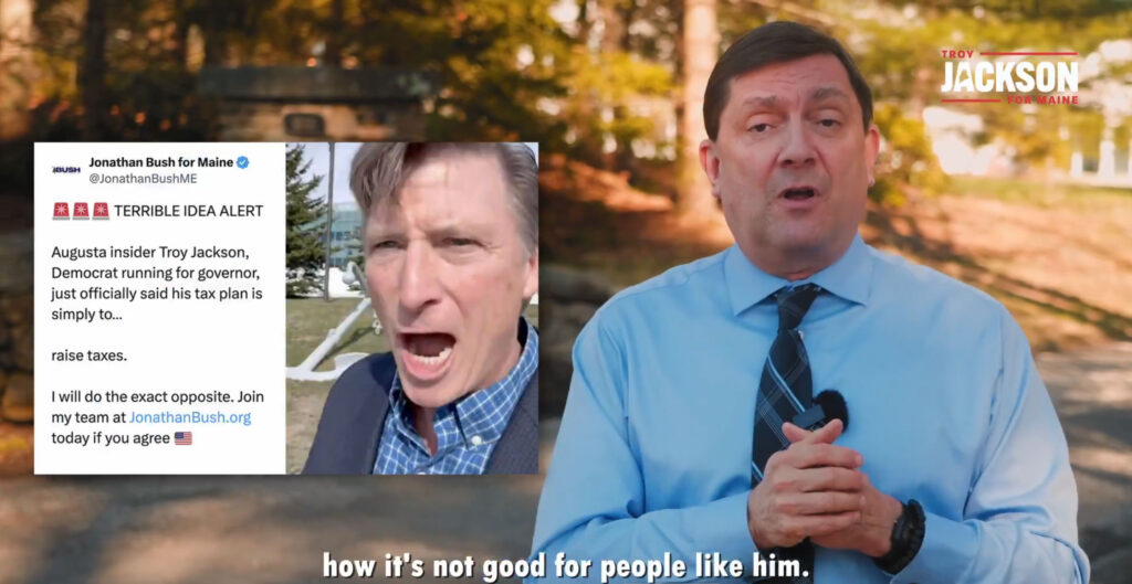 Troy Jackson Takes Aim at Jonathan Bush with Campaign Video Promising Higher Taxes Filmed Outside His Home