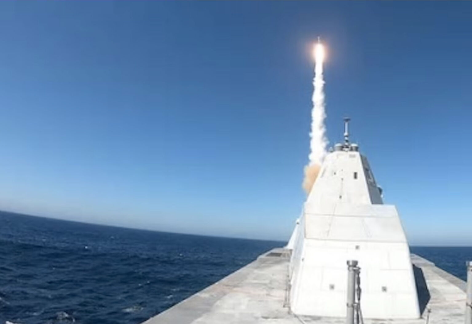 Fire Breaks Out On Maine Guided-Missile Destroyer, Injuring Three Sailors