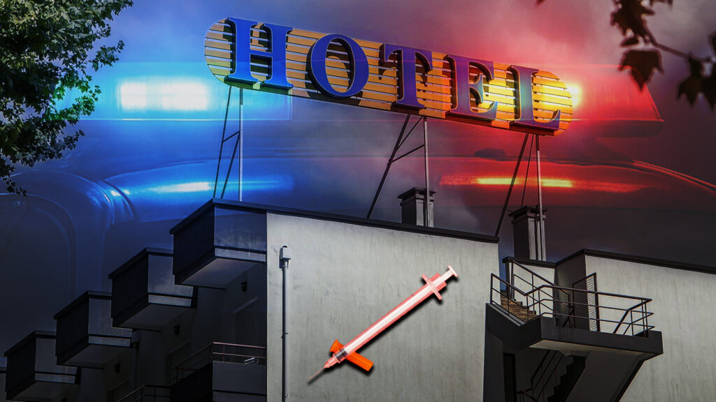 Five Drug Addicts Arrested After Complaint from Brewer Hotel Staff