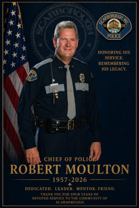 Scarborough Honors Memory Of Veteran Police Officer, Chief, Who Has Died