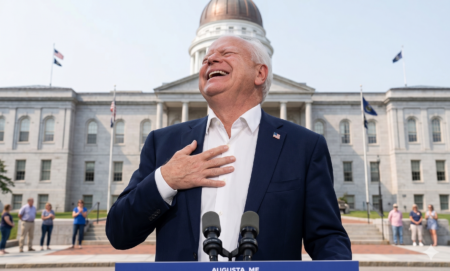 Whistleblower Bombshell: Walz Fraud Scandal Erupts as Maine Democrats Prepare to Welcome Him as Keynote Speaker