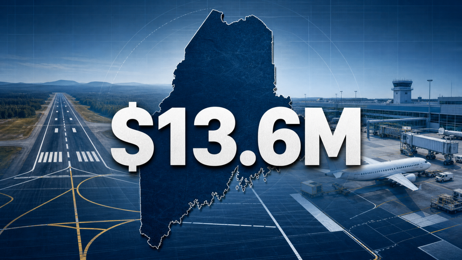Maine Airports to Receive $13.6 Million for Infrastructure Improvements