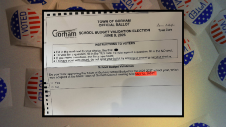 Gorham Ballot Error Raises Questions After Absentee Votes Sent Before Final Budget Approval