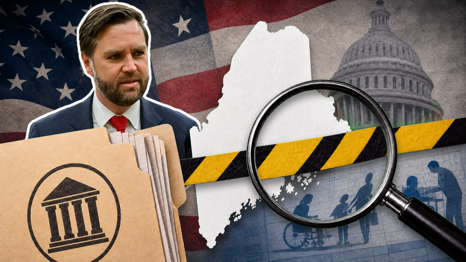Welcome to Maine, Mr. Vice President — Now Let’s Expose the Fraud Machine