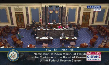 Senate Confirms Kevin Warsh as 17th Federal Reserve Chair in Historically Divisive Vote