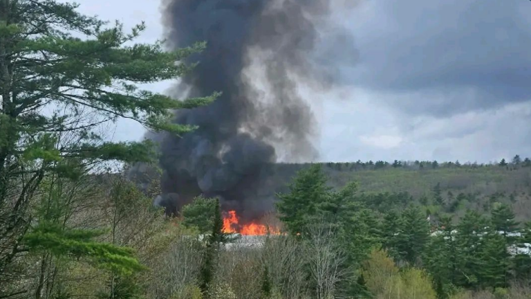 BREAKING: Reported Silo Explosion in Searsmont Triggers Massive Emergency Response, Multiple Injuries Reported