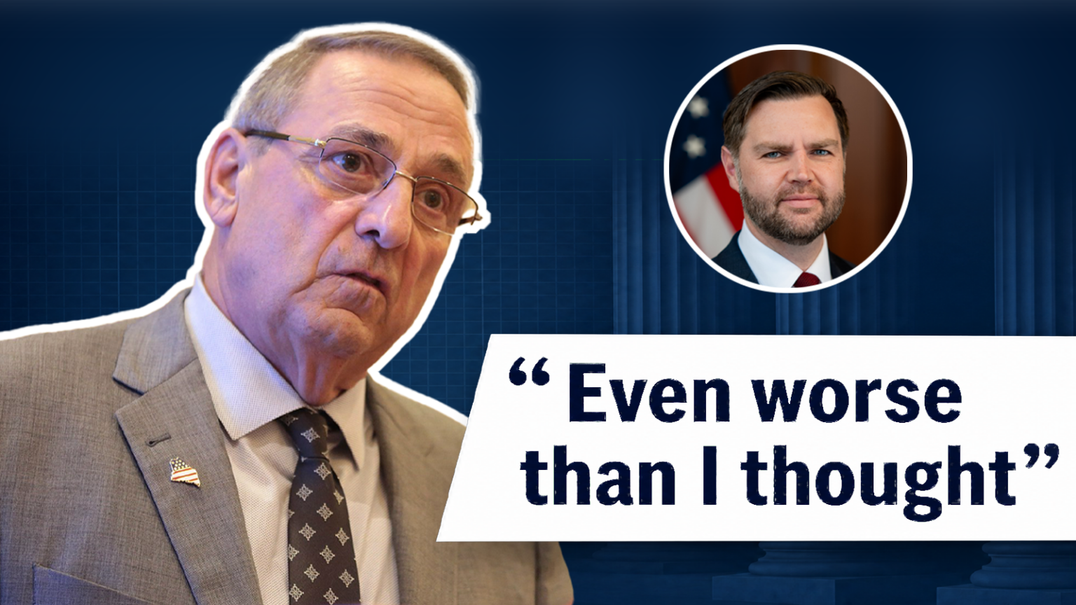 LePage Says Maine Fraud Problem Is “Even Worse Than I Thought” After JD Vance Visit