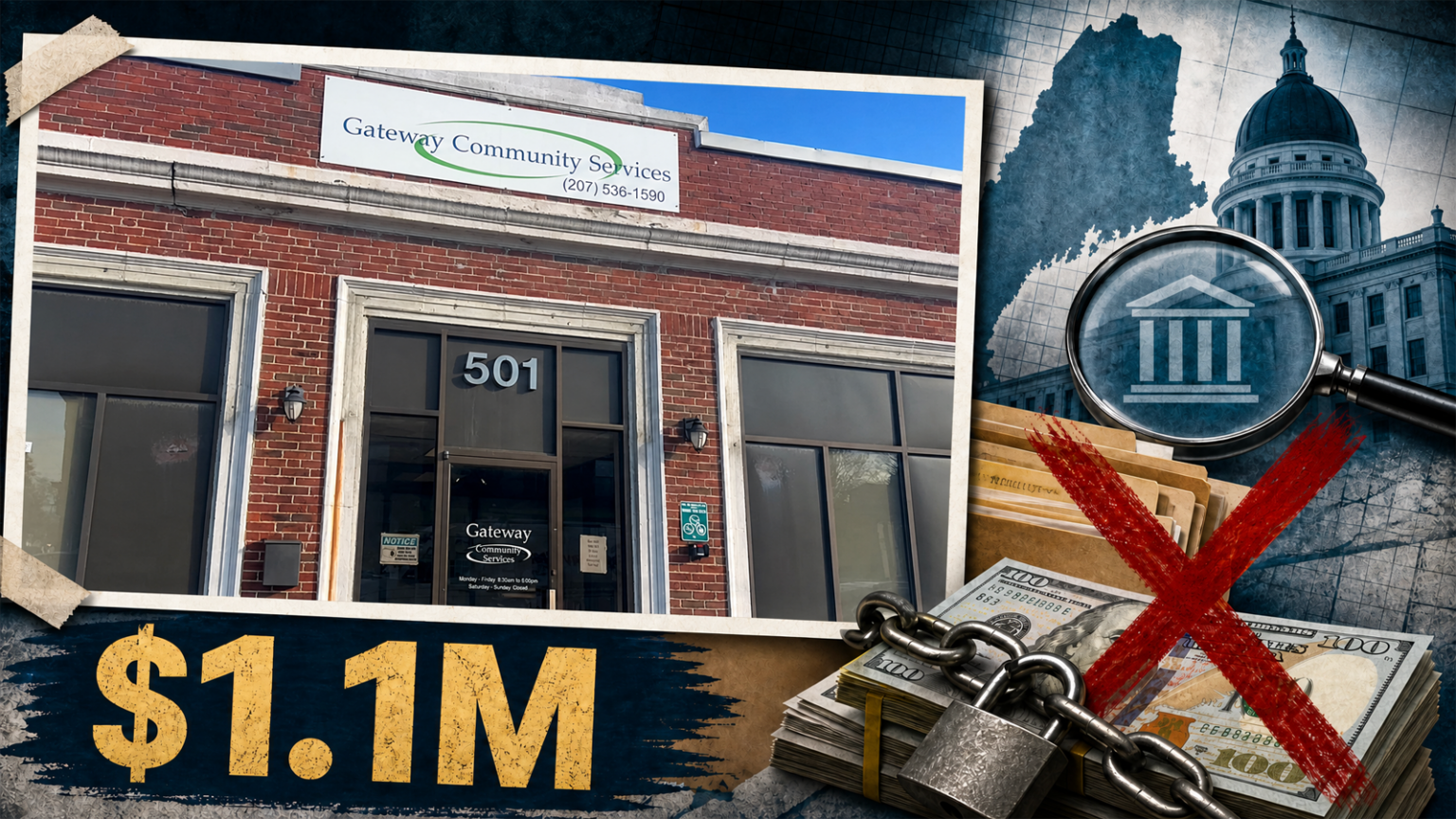 DHHS Affirms Credible Allegations of Fraud Against Gateway Community Services, Confirming Maine Wire Reporting
