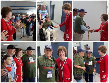Collins Welcomes Home More Than 60 Maine Veterans After Honor Flight Trip to Washington