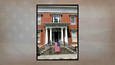 Bath Fire Department Looking for Suspect Who Burned American Flag Outside City’s Masonic Temple