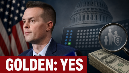 Golden Is One of Just Four Democrats To Vote in Favor of Bill to Crack Down on Childcare Fraud