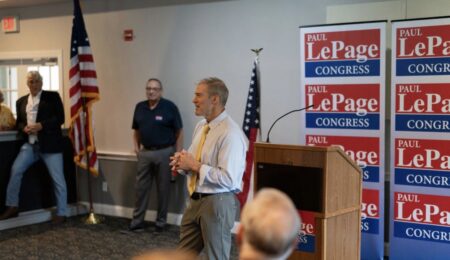 Jim Jordan Rallies Behind Paul LePage in Old Orchard Beach Congressional Push