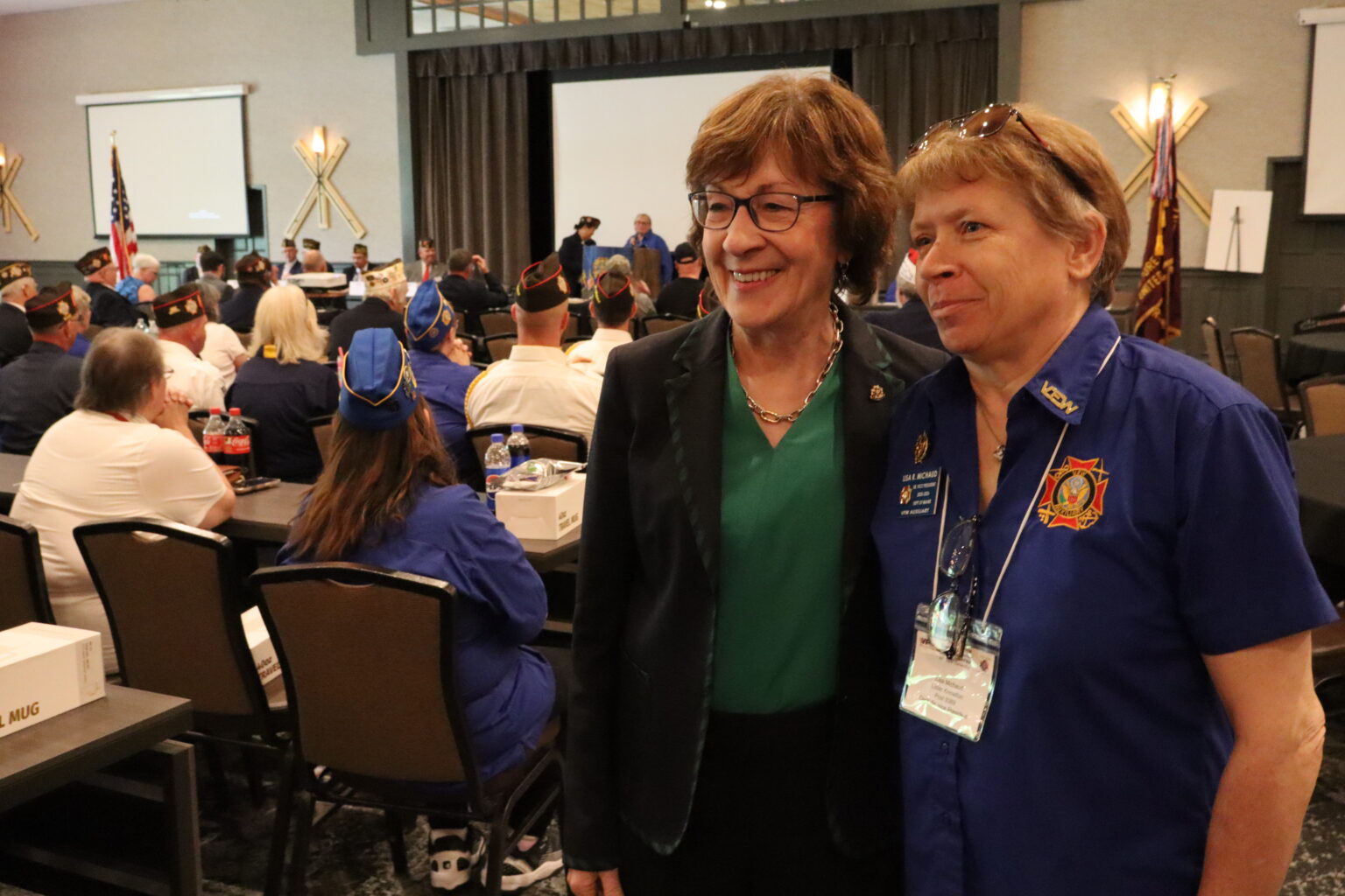 Collins Addresses Maine VFW Convention, Highlights Support for Veterans Programs