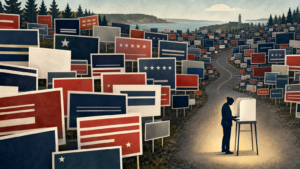 Campaign Signs Blanket Maine Ahead of Primary, But Do They Actually Move Votes?