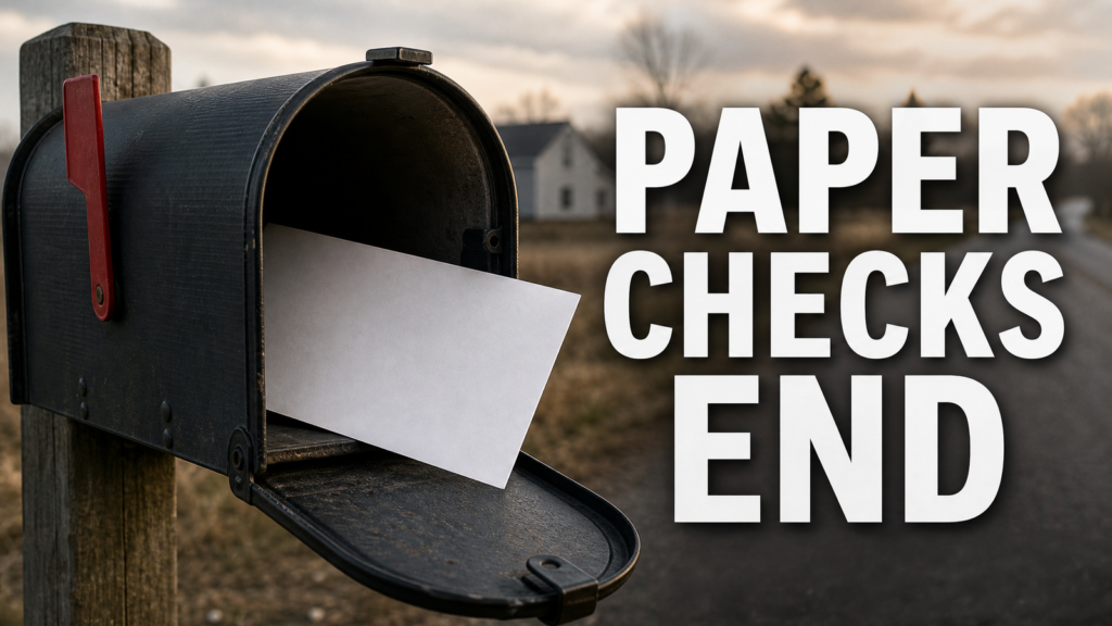 Social Security Administration to Halt Issuance of Paper Check by the End of the Year