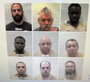 Nine Men Arrested in Lewiston Undercover Prostitution Operation