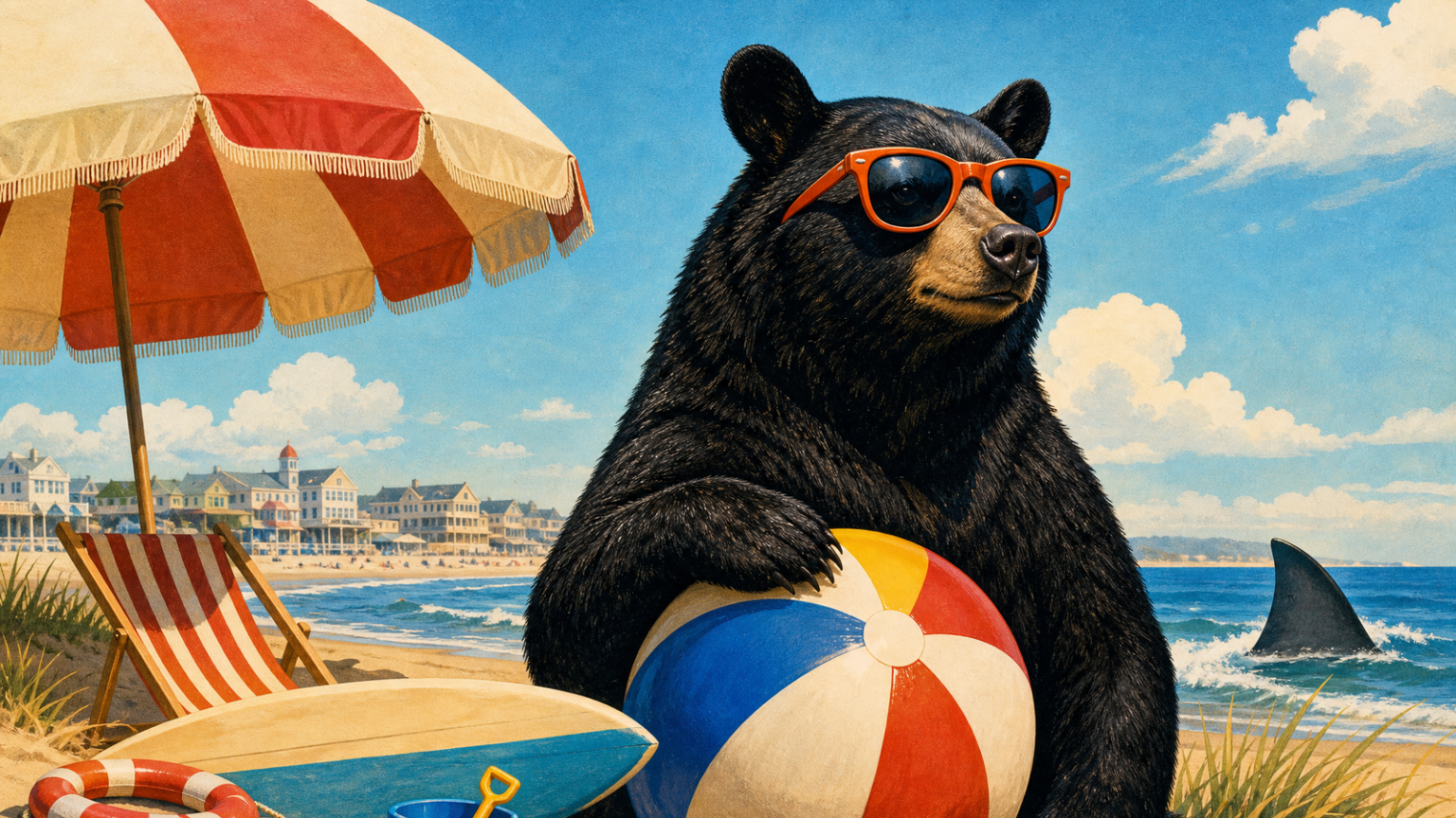 Bear Sightings Send Famous Maine Coastal Beach Town Into Jaws-like Panic