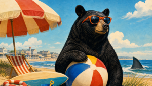Bear Sightings Send Famous Maine Coastal Beach Town Into Jaws-like Panic