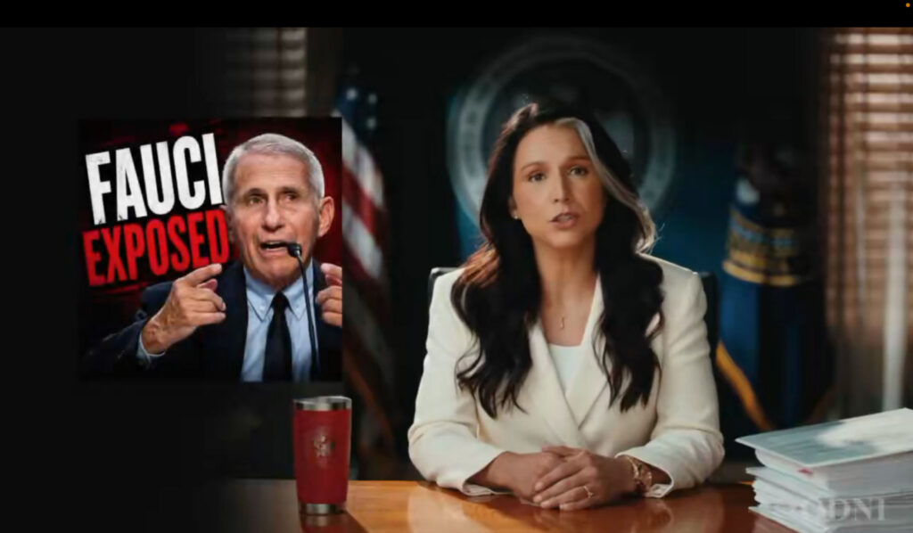 Gabbard Uses Final Day as National Intelligence Director to Release COVID Files, Accuse Fauci of Cover-Up