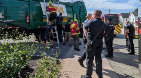 Person Injured in Sanford Dump Truck After Sleeping in Dumpster