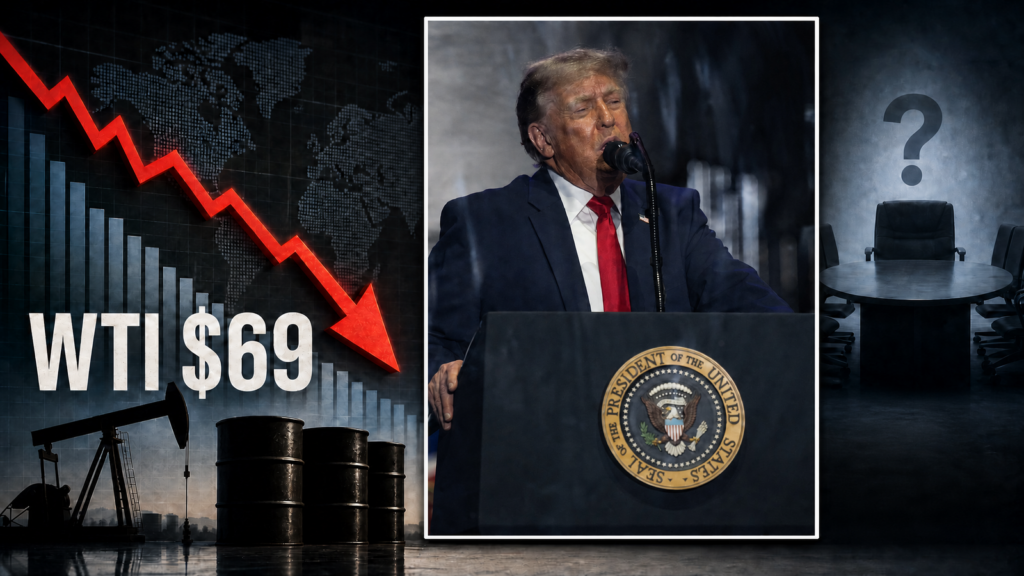 Trump Says Falling Oil Prices Undercut Fears of Iran Conflict as Doha Meeting Looms