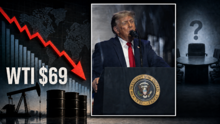 Trump Says Falling Oil Prices Undercut Fears of Iran Conflict as Doha Meeting Looms
