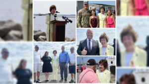 Collins Marks Start of Long-Awaited Camp Ellis Shore Damage Mitigation Project in Saco