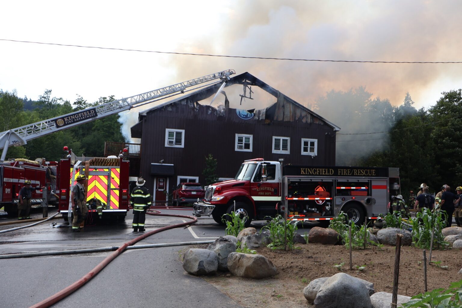 Fire Marshal Investigating Kingfield Veterinary Clinic Blaze