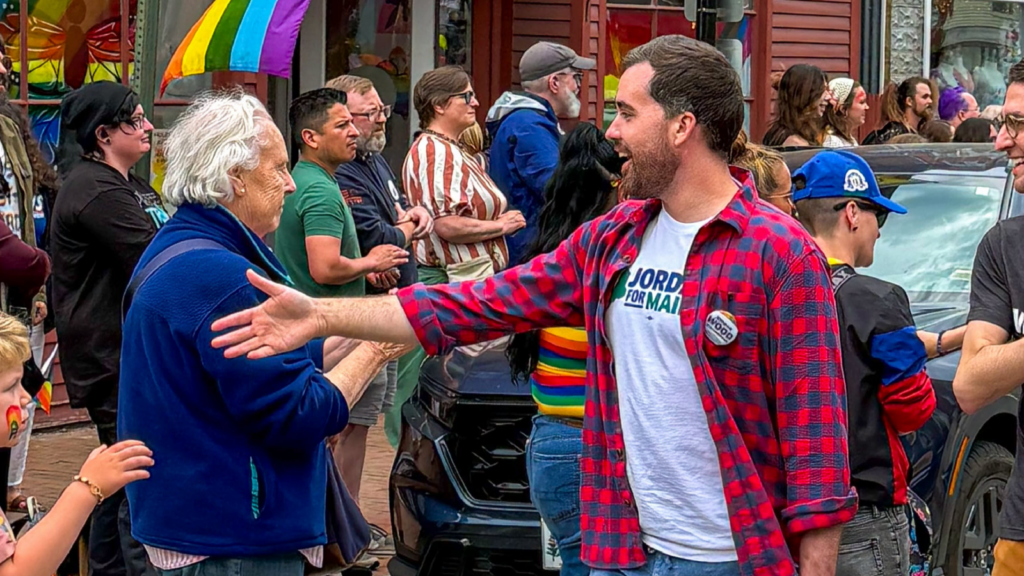 ‘LGBTQ Nation’ Promoting Jordan Wood As Platner Successor: ‘A Gay Man Could Become Maine’s Next U.S. Senator’