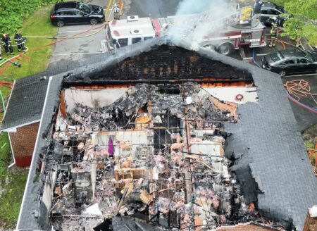 Apartment Building Destroyed in Overnight Yarmouth Fire; State Investigators Rule Blaze Accidental
