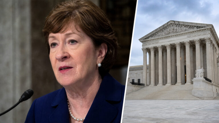 Sen. Susan Collins Condemns “Appalling” Rhetorical from Public Officials About SCOTUS