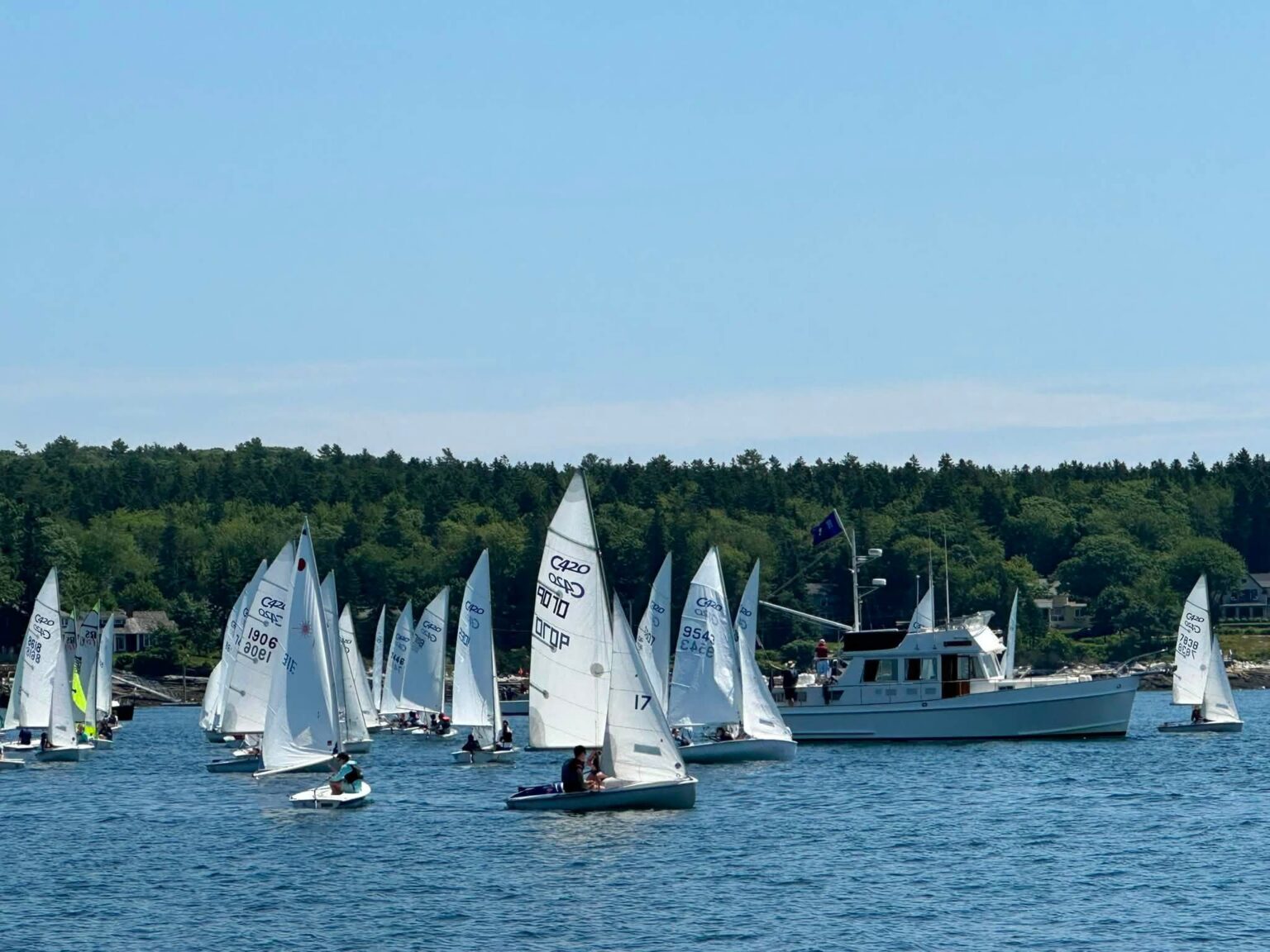 60 Fancy Yachts Set To Take On Boothbay Harbor Yacht Club Regatta