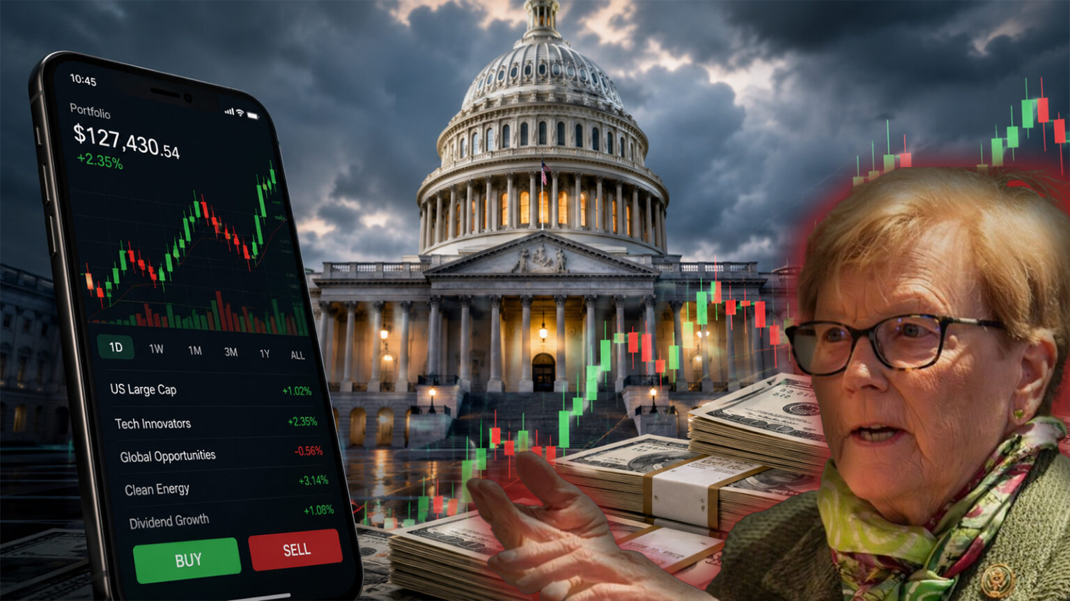 Bad News For Chellie – Fellow Democrat Pushes Bill Outlawing Insider Congressional Stock Trades