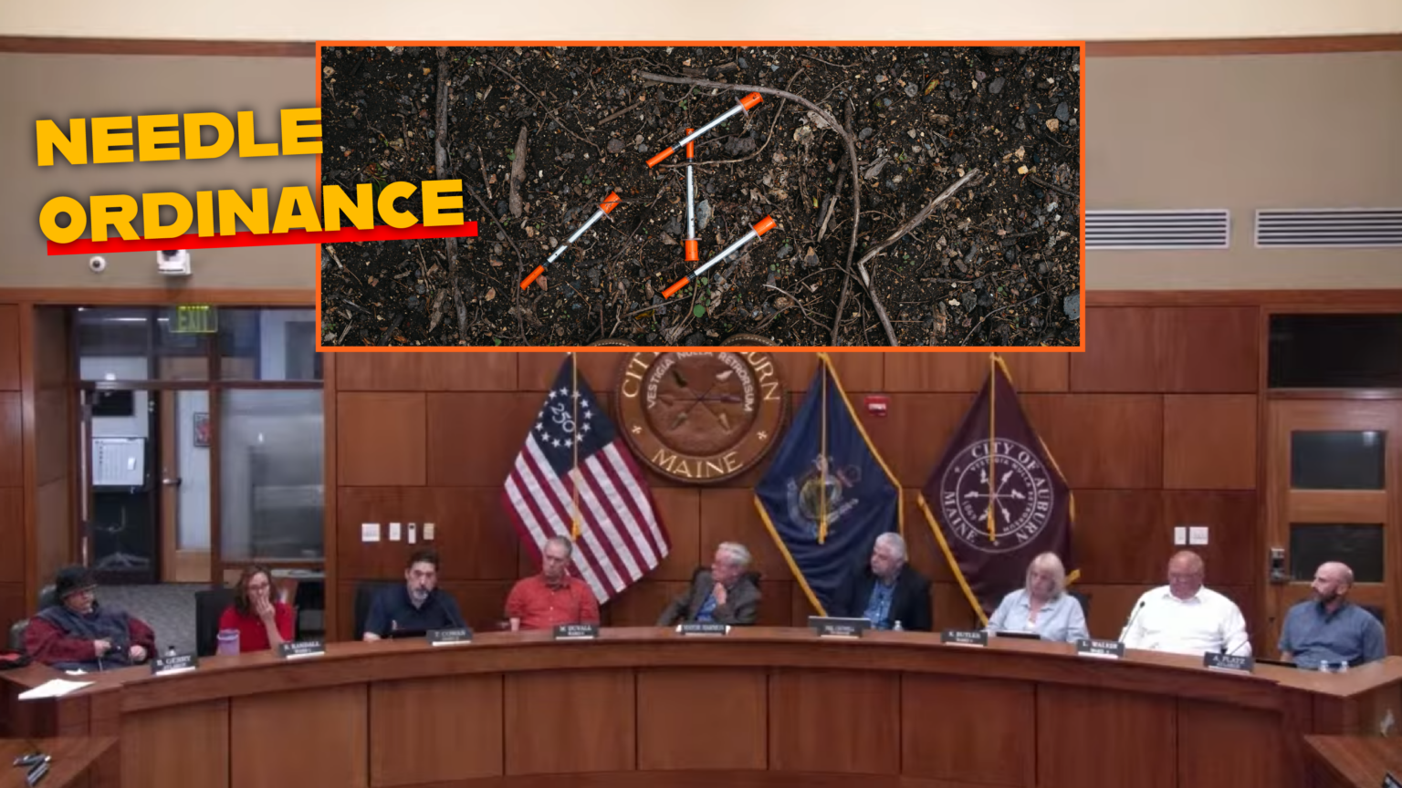 Auburn Council Approves Syringe Service Ordinance in 5-2 Vote After Hours of Heated Testimony
