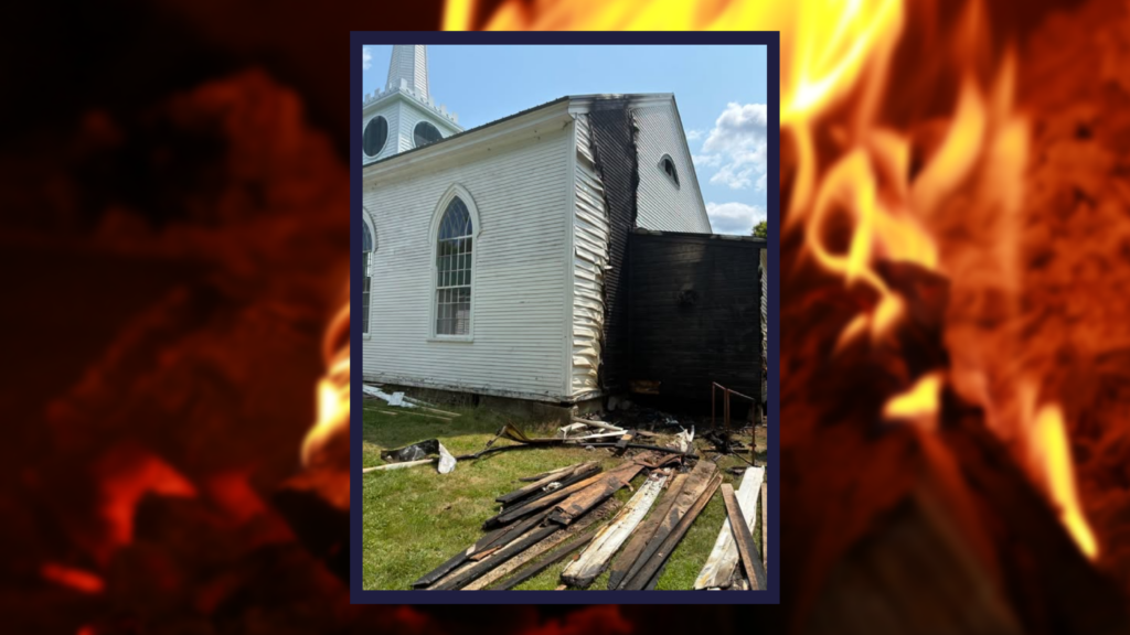 Fire Marshal Investigating Mysterious Blaze at Dennysville Church