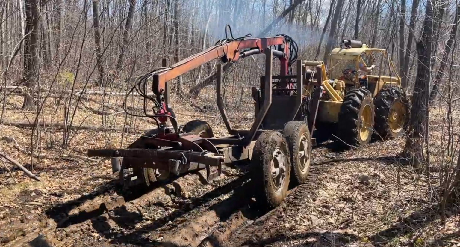 Aroostook County Man Arrested After Allegedly Using Logging Machinery to Tear Apart a House