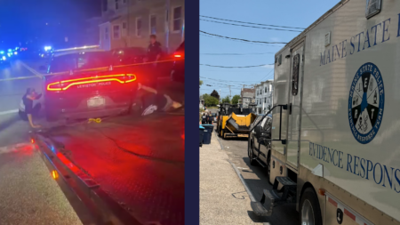 Another Violent Monday in Lewiston: Early-Morning Shooting, High-Speed Chase and Police Cruiser Crash