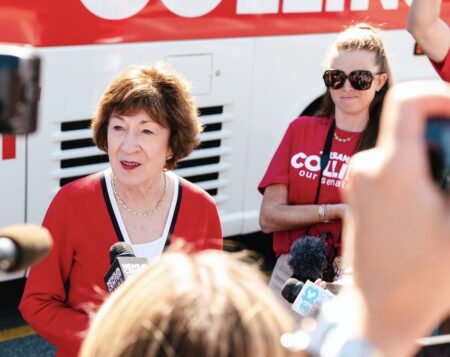 Collins Bus Tour Heads to Jackson’s Backyard as Maine Senate Race Intensifies