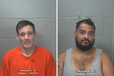 Bail Check at Hermon Home Leads to Two Arrests