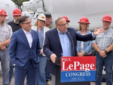 House Speaker Mike Johnson Comes to Maine, Throws Weight Behind LePage in High-Stakes CD2 Race