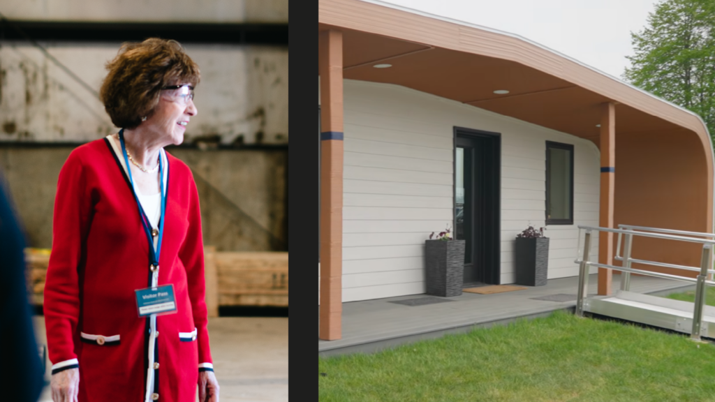 Collins Secures $4M for 3D-Printed Homeless Housing Near Bangor as Yellen Pines Backlash Grows