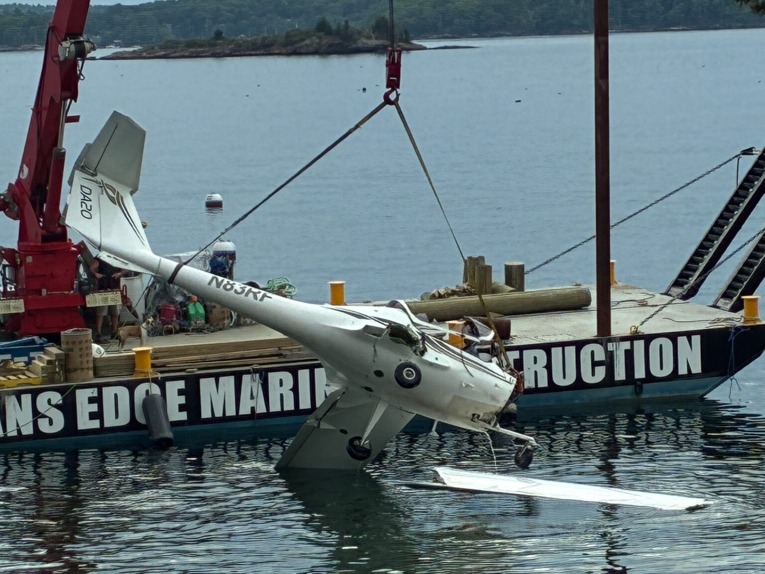 Plane Crash in Bristol Harbor Leaves Pilot Dead, Passenger Injured
