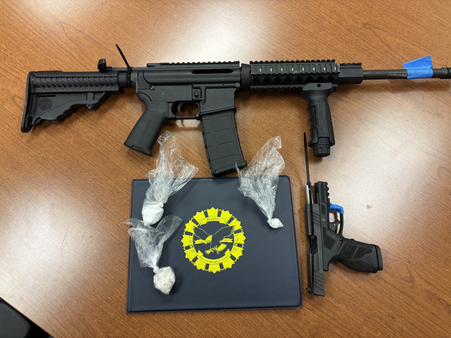 Two Arrested and Firearms Seized in Waterville MDEA Bust