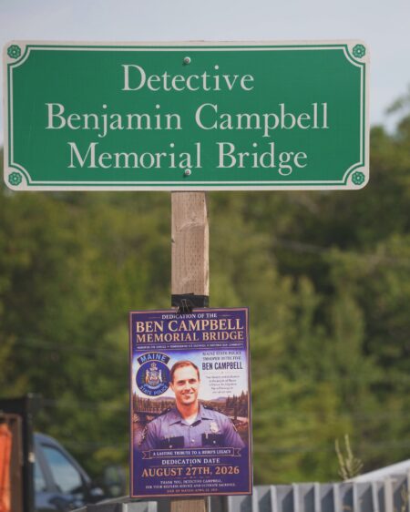 Maine State Police, U.S. Sen. Susan Collins Dedicate Bridge In Memory Of Trooper Killed In Freak Accident