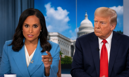 Trump Escalates Battle With NBC, Calls for FCC Action Against ‘Meet the Press’ Host Kristen Welker