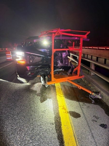 NH Driver Charged After Crashing Through Kennebunk Construction Zone