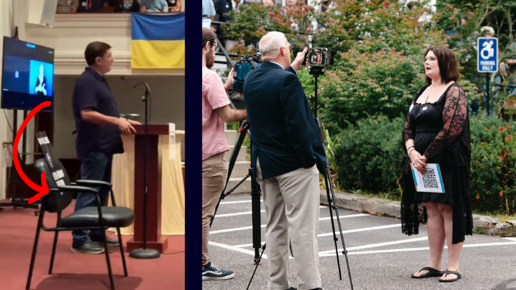 Empty-Chair Hypocrisy: Jackson Demands Collins Show Up While Balking at Debate and Barring Maine Wire