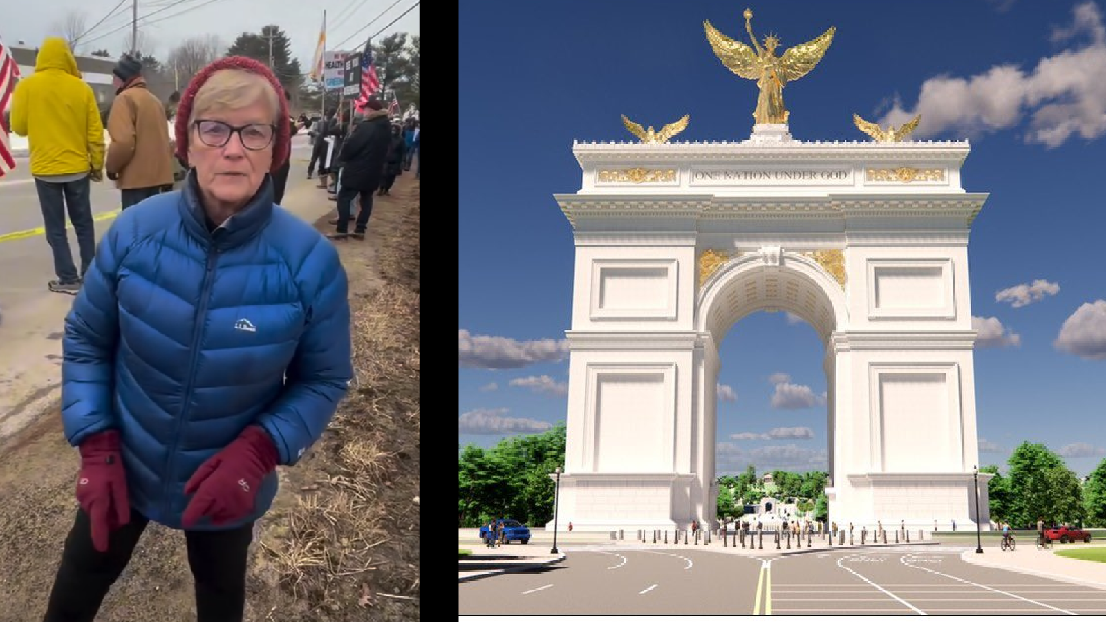 Pingree Pens New Letter Demanding That Mike Johnson Sue to Stop Construction of Triumphal Arch in D.C.