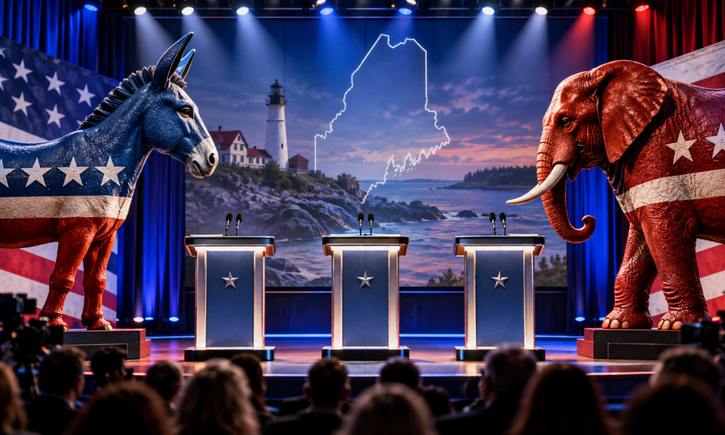 Maine’s October Debate Sprint Begins as Candidates in Three Major Races ...