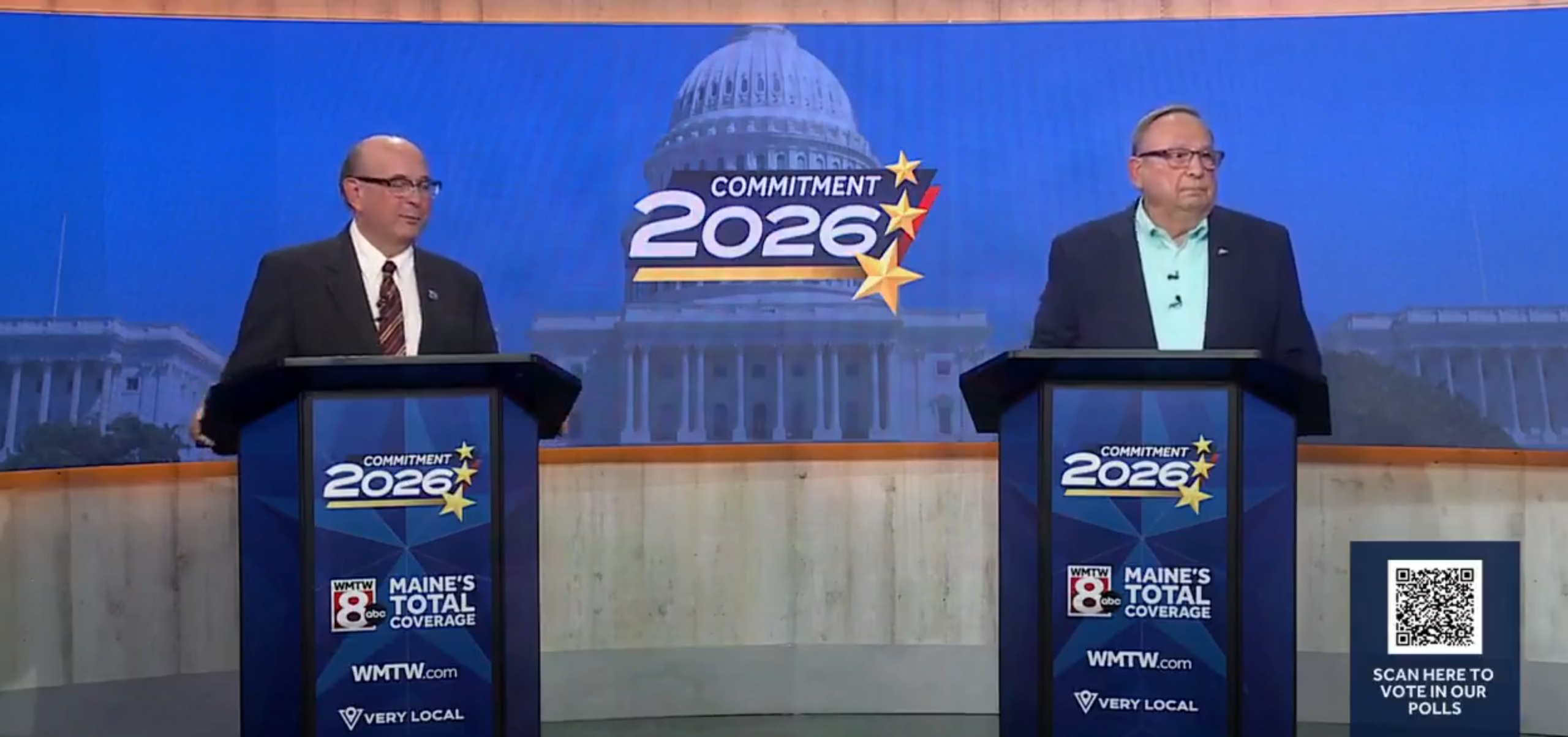 LePage, Dunlap Clash Over Fraud, Health Care, Energy and Cost of Living in Heated CD2 Debate